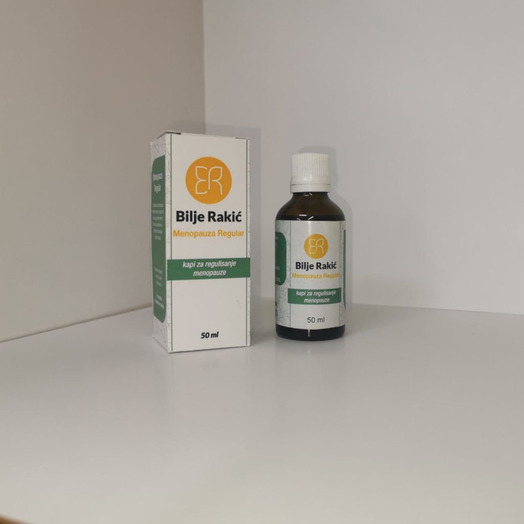 Biljne kapi za regulisanje tegoba menopauze - Menopauza Regular - Bilje Rakić